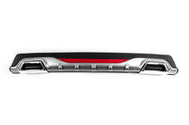 Diffuseur Arriere Universel DPT AMG Style V-4 (ABS) (Gris+Noir Brillant) photo 1
