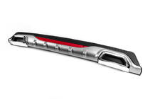 Diffuseur Arriere Universel DPT AMG Style V-4 (ABS) (Gris+Noir Brillant) photo 2