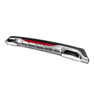 Diffuseur Arriere Universel DPT AMG Style V-4 (ABS) (Gris+Noir Brillant) photo 2