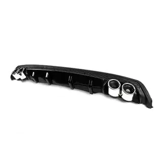 Diffuseur Arriere Universel DPT V-1 (ABS) (Noir Brillant) photo 2