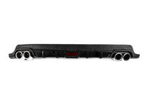 Diffuseur arrière universel DPT V-9 (ABS) (noir mat) photo 1