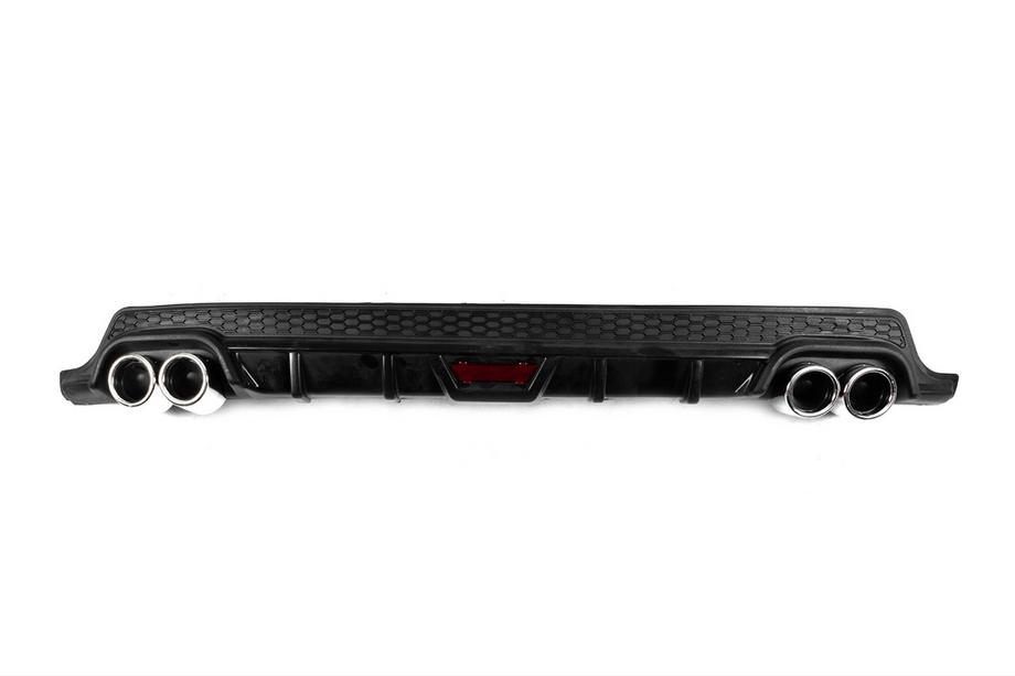 Diffuseur arrière universel DPT V-9 (ABS) (noir mat) Image