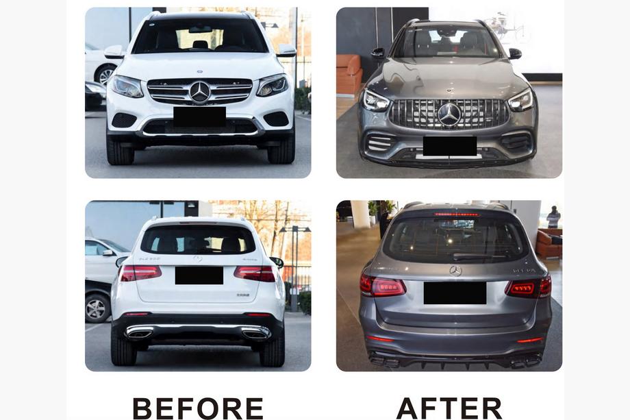 Mercedes GLC X253 2015-2022 Kit restylage vers GLC63 2022 Photo 14