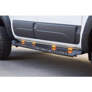 Marchepieds Latéraux Dakar V1 avec LED (2019+, 2 pcs, métal) photo 4