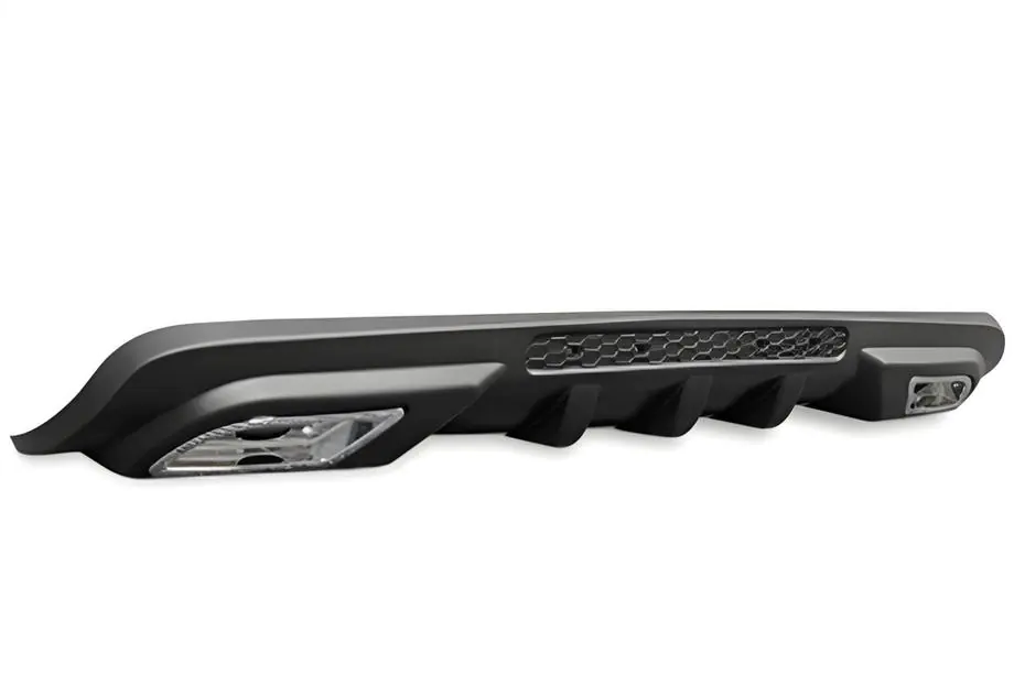 Diffuseur Arrière Universel DPT Sport V-2 (ABS) (Noir Brillant) Image