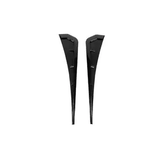 Prises d'air latérales universelles DPT V-1 (ABS) (2pcs) (Noir Brillant) photo 1