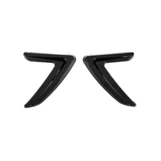 Entrées d'air latérales universelles DPT V-3 (ABS) (2pcs) (noir brillant) photo 4