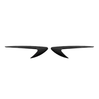 Prises d'air latérales universelles DPT V-4 (ABS) (2pcs) (Noir Brillant) photo 4