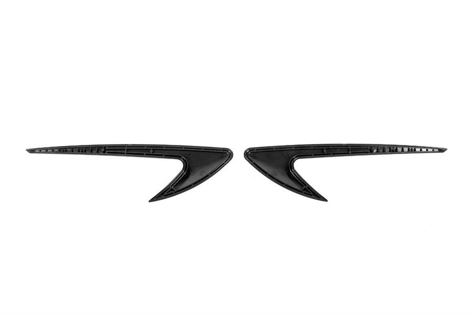 Prises d'air latérales universelles DPT V-4 (ABS) (2pcs) (Noir Brillant) Photo 6