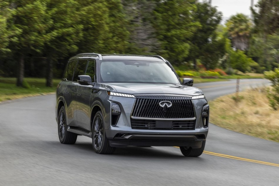 Test de la nouvelle génération Infiniti QX80 2024