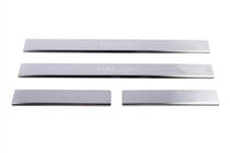 Mazda 2 2007-2014 Seuils de Porte Carmos (4 pcs, Inox) V-2 photo 1