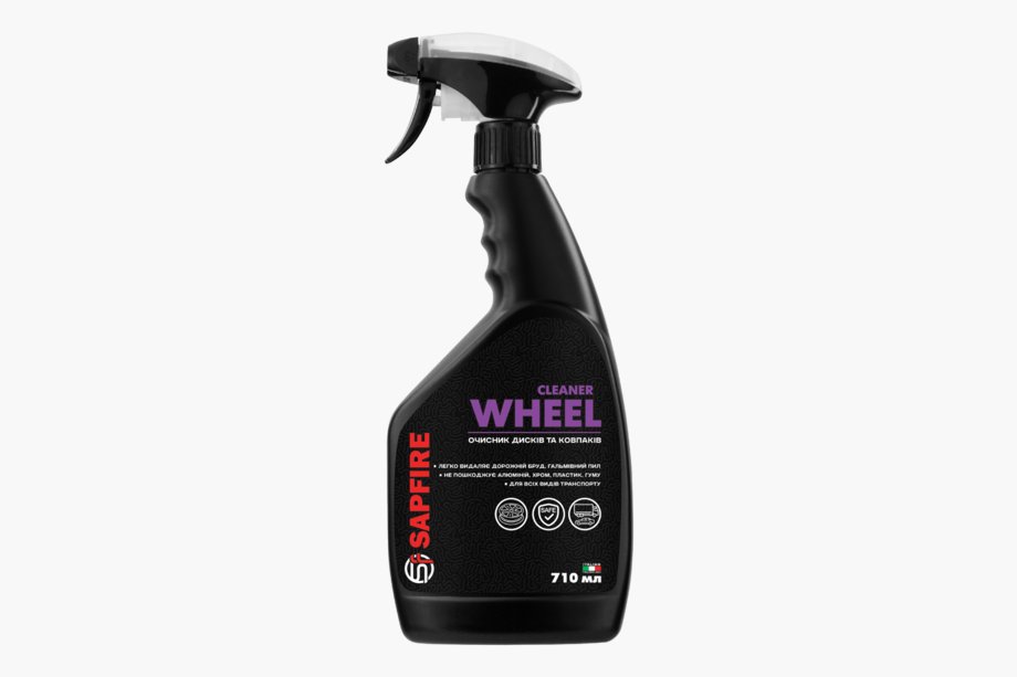 Nettoyant jantes alliage et acier 710 ml SAPFIRE Image