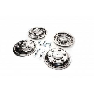 Enjoliveurs en acier inoxydable Exclusive V2 (2 cerclages, 4 pcs) Mercedes Sprinter W907/W910 2018- photo 2
