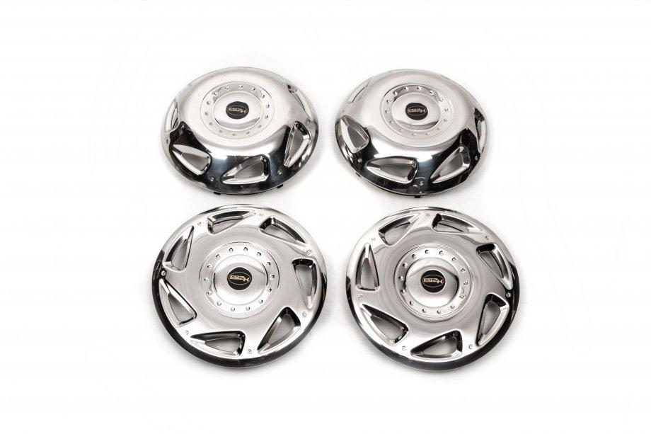 Mercedes Sprinter W907/W910 2018- Enjoliveurs en acier inoxydable OEM (2 cerclages, 4 pcs) Image