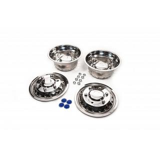 Enjoliveurs en acier inoxydable Exclusive V1 (2 pièces, 4 pcs) Mercedes Sprinter W907/W910 2018- photo 2