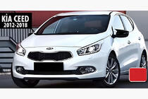Kia Ceed 2012-2018 Coques de Rétroviseurs BMW-Style (2 pcs) photo 6
