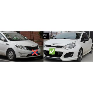 Coques de Rétroviseurs BMW-Style (Sans Clignotant, 2 pcs) Kia Rio 2012-2017 photo 2
