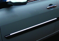 Renault Megane II 2004-2009 Moulures de porte fines 2006-2010 (4 pcs, inox) photo 1