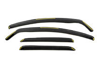 Renault Duster 2018-2024 Déflecteurs de vitre à encastrer (4 pcs, Esa) photo 1