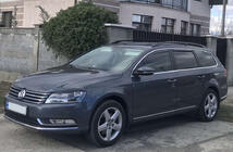 Volkswagen Passat B7 2012-2015 Déflecteurs de vent à insérer (SW, 4 pcs, Esa) photo 2