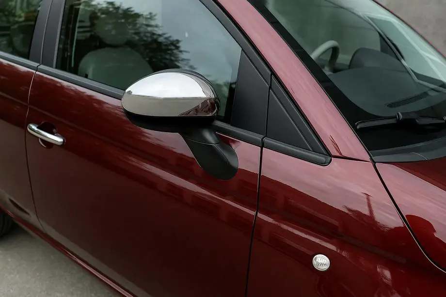 Fiat 500/500L 2013-2022 Couvre-rétroviseurs (2 pcs, Inox, Carmos) Image