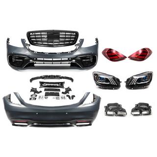 Kit carrosserie restylage S63 AMG-2018 Mercedes S-сlass W222 2013-2022 photo 2