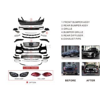 Kit restylage vers Maybach (avec phares) Mercedes S-сlass W222 2013-2022 photo 3