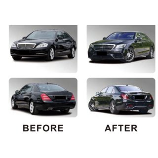 Kit carrosserie facelift vers W222 AMG S63 photo 4