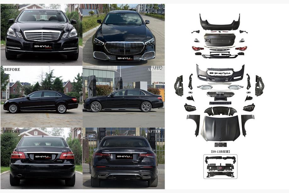 Mercedes E-class W212 2009-2016 Kit restylage vers W213 Maybach 2024 Image