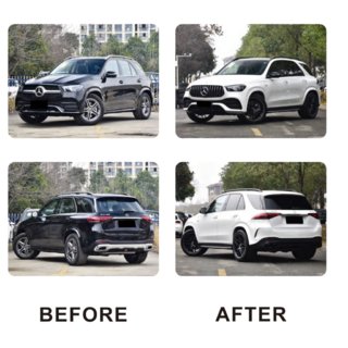 Kit carrosserie AMG GLE53 2018-Design (avec pare-chocs arrière complet) Mercedes GLE W167 2018- photo 2
