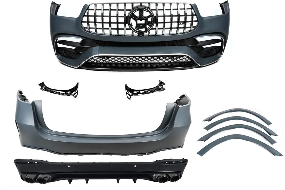 Mercedes GLE W167 2018- Kit carrosserie AMG GLE53 2018-Design (avec pare-chocs arrière complet) Photo 1