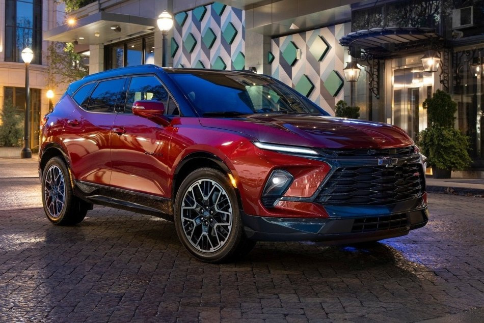 Crossover Chevrolet Blazer mis à jour