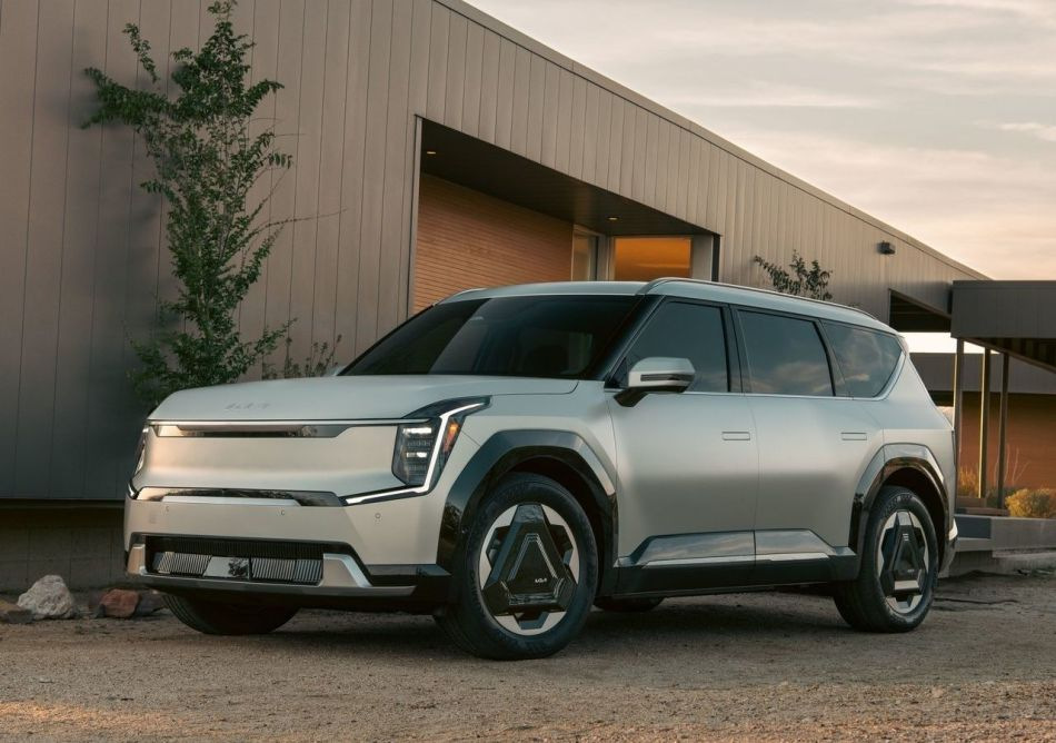 Test du nouveau crossover électrique Kia EV9