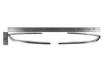 Opel Astra K 2016-2021 Couvre Antibrouillards Chromés Carmos (SD/SW/HB/GTC, 2 pcs, Inox) photo 5