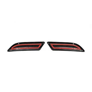 Embouts d'echappement imitation Carmos (2 pcs, ABS+inox) Renault Megane IV 2016-2025 photo 3