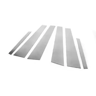 Couvre montants de porte en acier inoxydable (6 pcs) photo 3