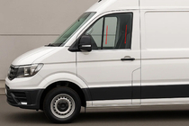 Volkswagen Crafter 2016- Encadrement de vitres (2 pcs, inox) photo 1