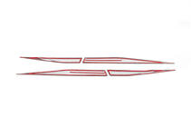 Peugeot 408 2022- Moulures de Portes Acier Inoxydable (4 pcs) photo 4