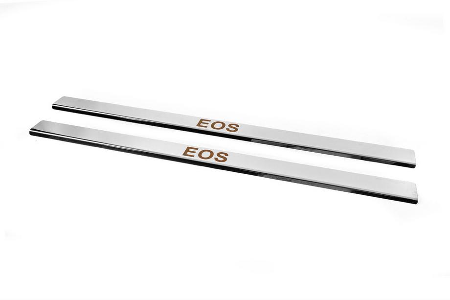Volkswagen EOS 2006-2011 Couvre Seuils Carmos (2 pcs, Inox) Photo 3