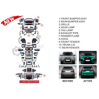 Kit restylage vers X5M F95 2024 photo 3