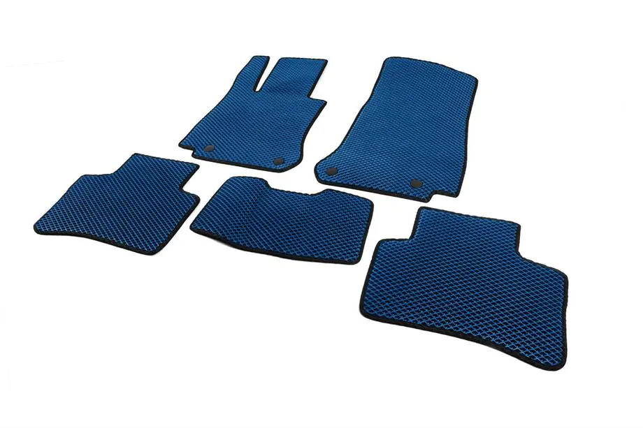 Mercedes GLC coupe C253 2016-2023 Tapis de sol EVA (Bleu) Photo 2