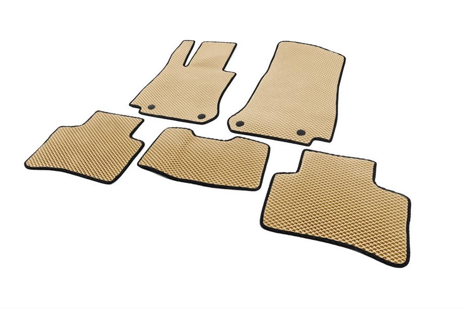 Mercedes GLC X253 2015-2022 Tapis de sol EVA (Beige) Image