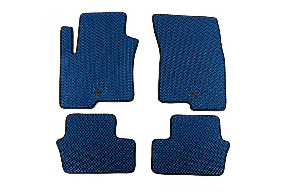 Jeep Compass 2006-2016 Tapis de sol EVA (Bleu) Image