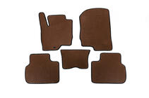 Mitsubishi Colt 2004-2012 Tapis de sol EVA (Marron) photo 1