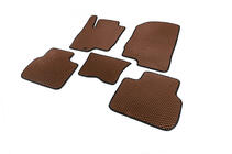 Mitsubishi Colt 2004-2012 Tapis de sol EVA (Marron) photo 2