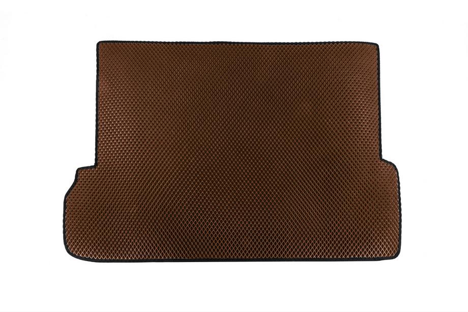 Lexus GX460 2009-2023 Tapis de coffre 7 places EVA (Marron) Photo 1