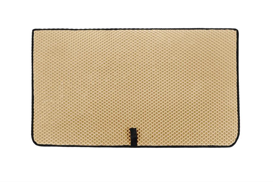 Renault Captur 2013-2019 Tapis de coffre tablette supérieure EVA (Beige) Image