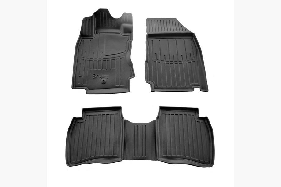 Nissan Note 2004-2012 Tapis de sol caoutchouc Stingray 3D (5 pcs) Image