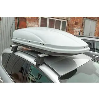 Coffre de toit Niken gris (450 L) photo 1