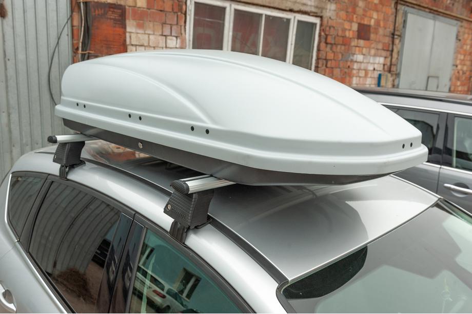 Coffre de toit Niken gris (450 L) Photo 1